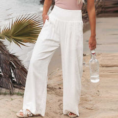 Pantalon large aérien Luna, vue de face (photo 13) – Valloro Paris