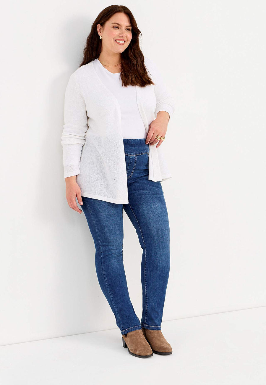 Elin | Jeggings extensibles taille haute – deux longueurs