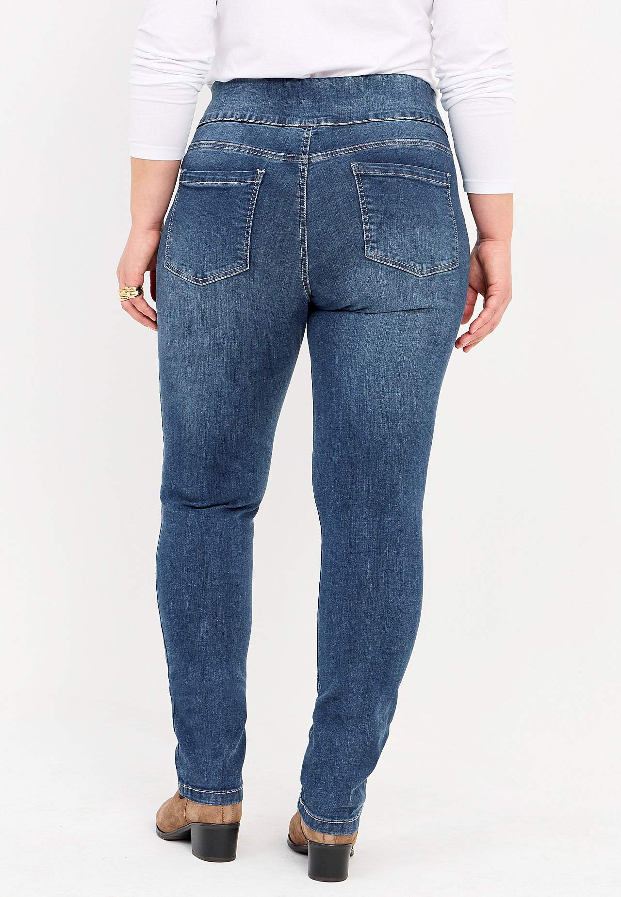 Elin | Jeggings extensibles taille haute – deux longueurs