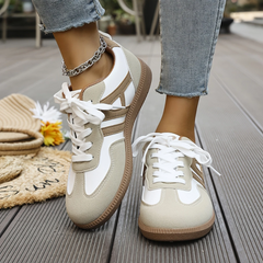 Baskets orthopédiques confortables Erin, vue de profil – Valloro Paris