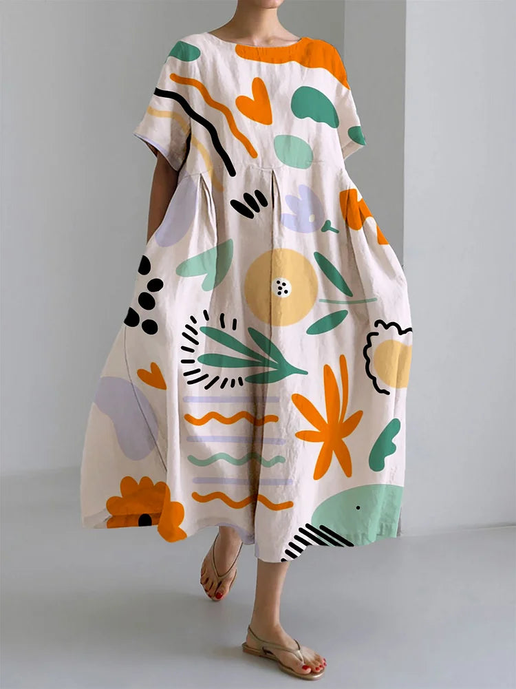 Robe d’été fleurie Meli