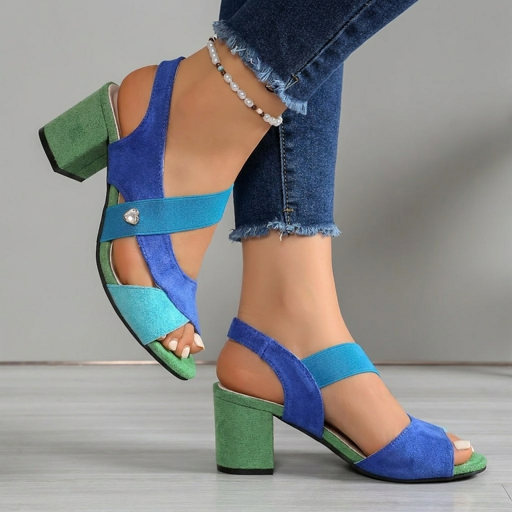 Sandales orthopédiques chic Chantal, détail de la semelle – Valloro Paris