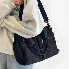 Sac de tous les jours Urban, gros plan sur la fermeture – Valloro Paris